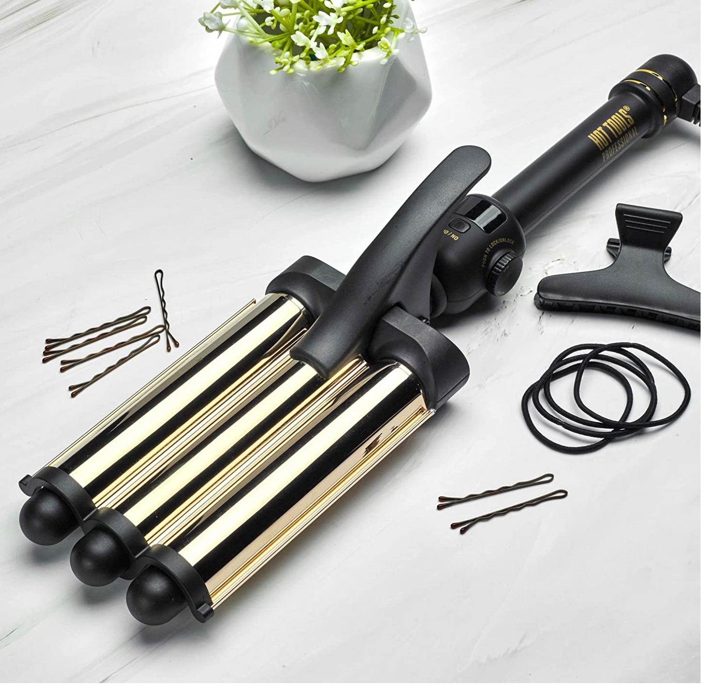 24K Pro Artist 3 Barrel Waver