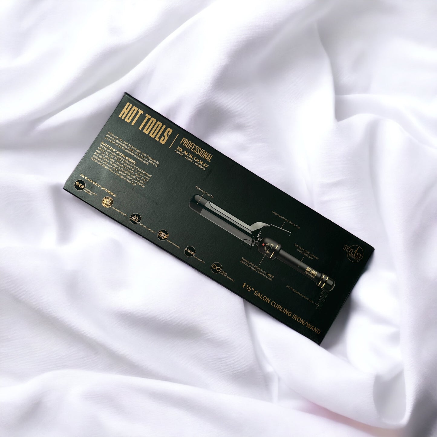 Pro Artist Black 1.5" Curling Iron