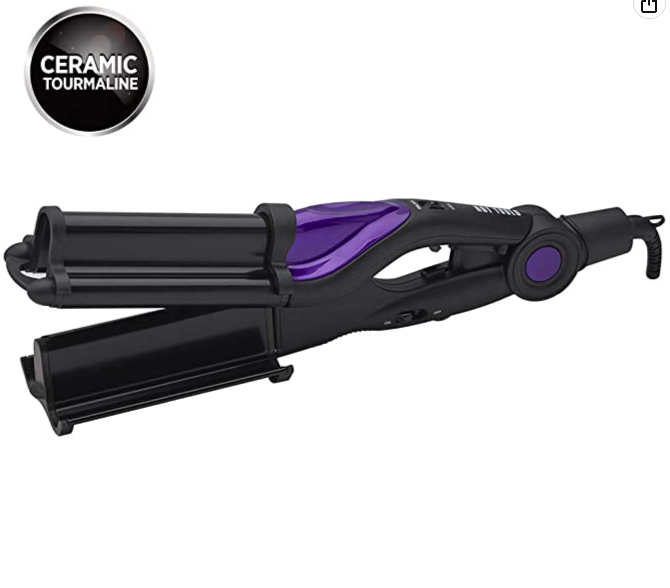 24K Pro Ceramic Tourmaline Deep Waver